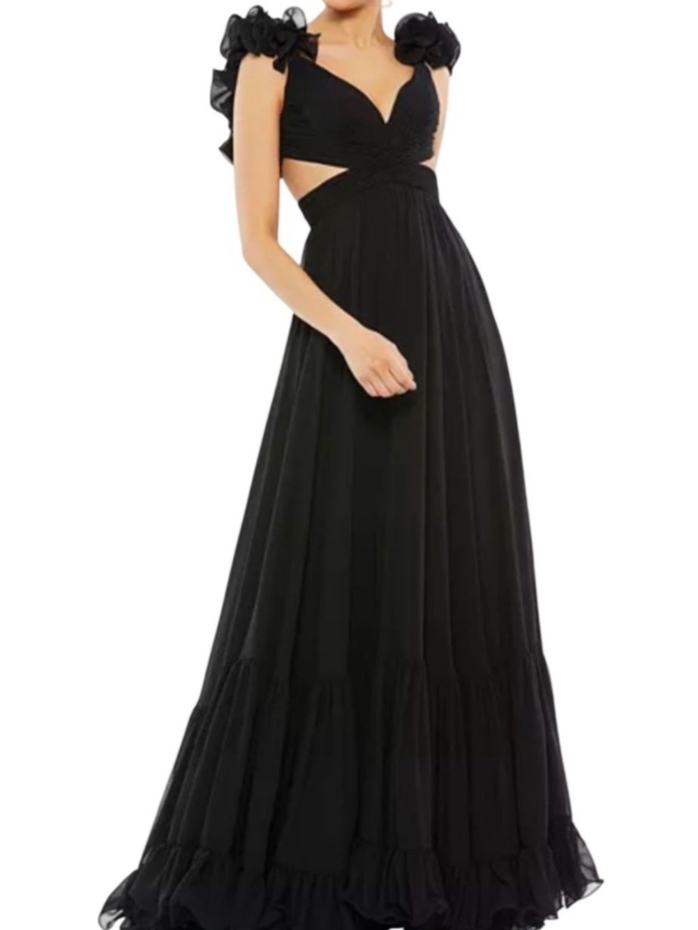 Mac Duggal Black Gown